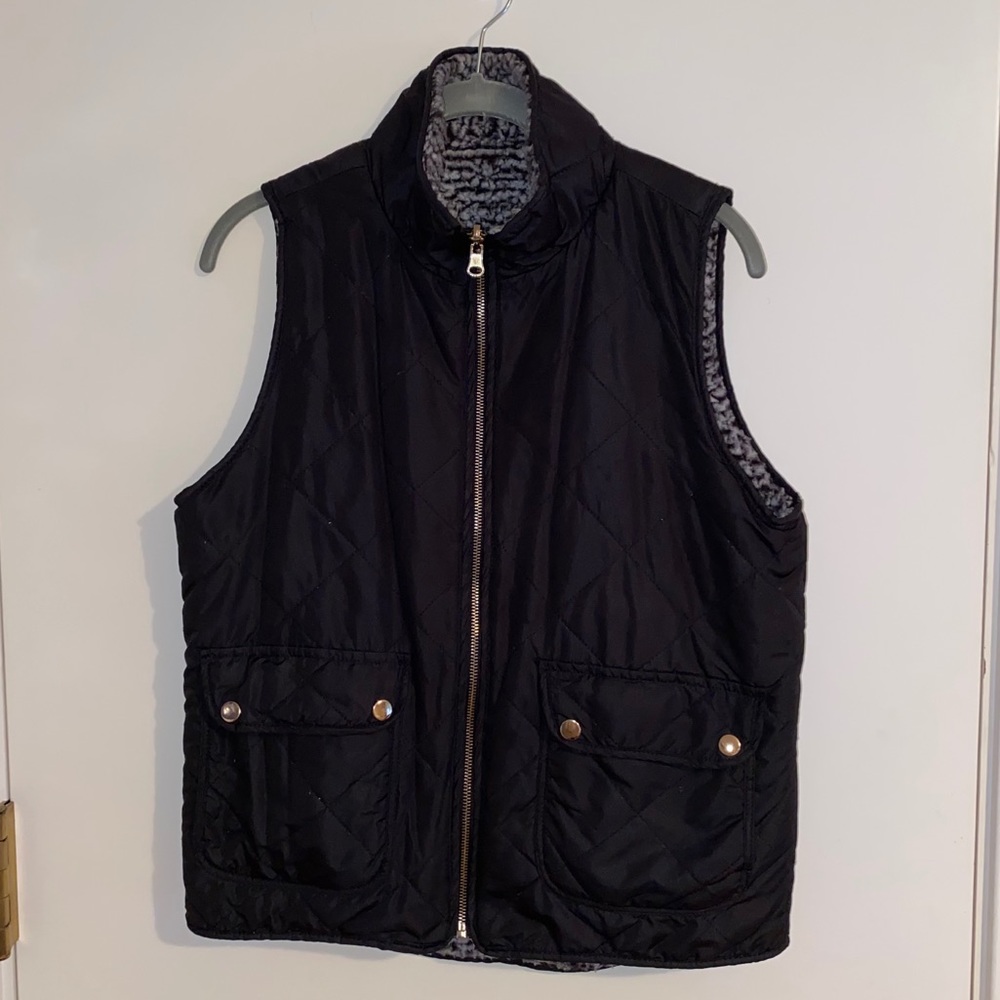 Reversible Fuzzy Vest